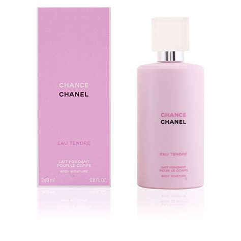 chance chanel eau tendre lait fondant pour le corps|chanel chance tendre body cream.